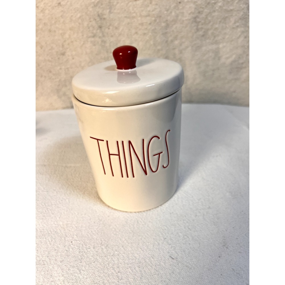 Rae Dunn "Things" Canister by Magenta Artisan Collection